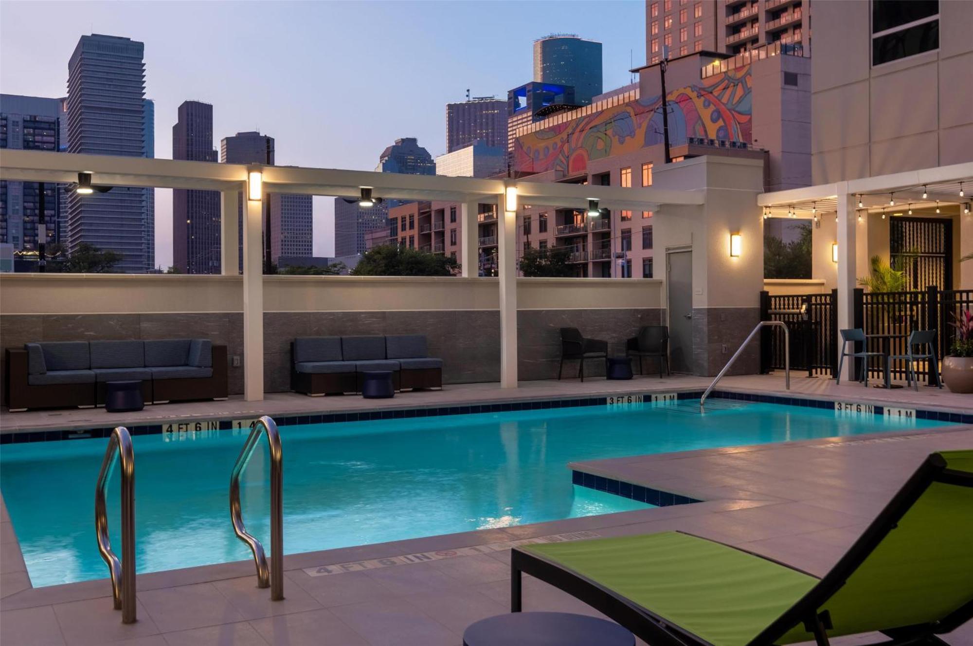 Home2 Suites By Hilton Houston Downtown Convention Center Buitenkant foto